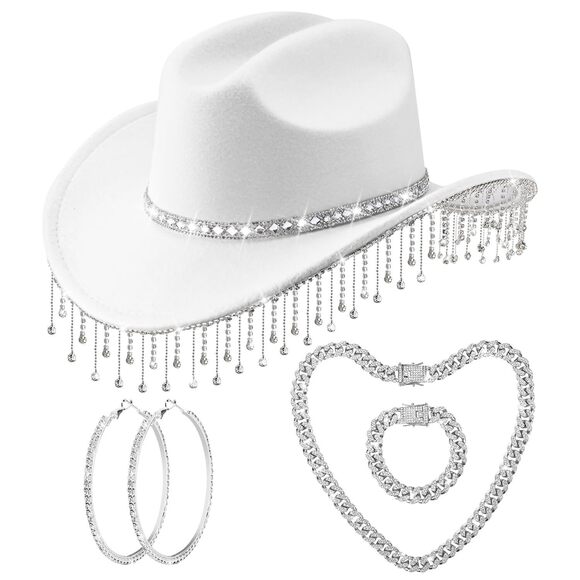 5491 Cowgirl Outfits For Women Rhinestones Cowboy Hats, Western Hat